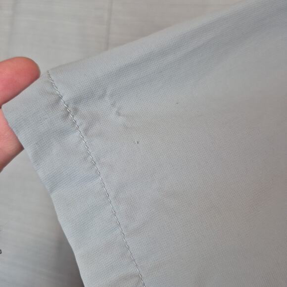 Columbia Shirt Mens XL Omni-Shade Grey Sun Protection Button Down Short Sleeve - Picture 11 of 13